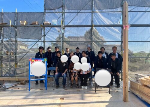 笠松町　H様　上棟しました！